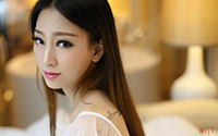 丽莉Lily连体泳衣性感写真(8)