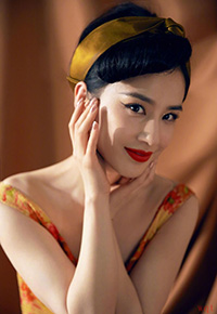 周二复古风美女黄圣依摩登时代写真(9)