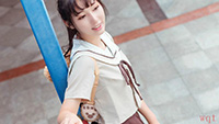 JK制服少女夏日写真(9)