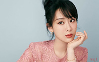 甜美小仙女杨紫气质优雅写真(9)