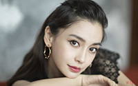 angelababy黑色蕾丝时尚性感写真(9)