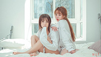 双生姐妹花居家私房写真(6)