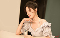 鞠婧祎吊带裙清秀甜美诱人写真(7)
