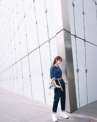 气质女孩杨紫时尚写真(9)