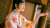 宛转蛾眉和服女子(10)