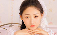 恬静可爱小清新萌妹子球池写真(9)