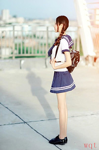 清纯美女的制服(12)