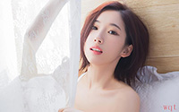 清纯白皙干净少女气质美丽写真(9)