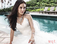 纯美新娘杨幂婚纱照(10)