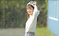 清纯甜美美少女户外小清新写真(9)
