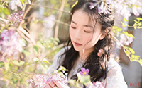 气质美女性感温婉迷人纱裙优雅诱人写真(9)