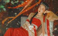 娴静如水的汉服美女(10)