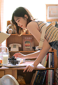 撸猫美女居家甜美清新私房写真(9)