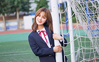 学生制服可爱美女唯美写真(9)