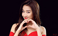 关晓彤红裙摄影写真(7)