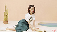 李沁清新甜美时尚魅力写真(9)