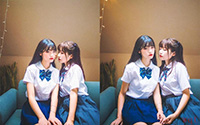 JK校服美女文艺写真(10)