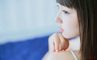 长发清纯美女文艺唯美写真(7)