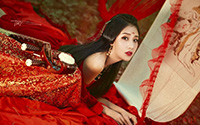 妩媚性感美女古装写真(7)