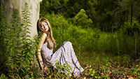 阳光明媚的外国美女写真(11)