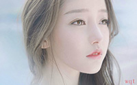 大眼美女户外摄影写真(7)