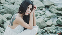 私房床上黑丝美女(7)