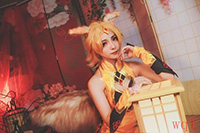 可爱软萌妹子王者荣耀妲己Cosplay(9)