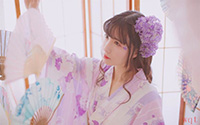 清新和服美女写真(7)